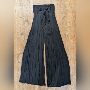 YAYA&CO Black Flowy Pants